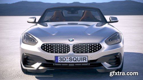 BMW Z4 M-sport 2019 3D Model BMW Z4 M-sport 2019 3D Model