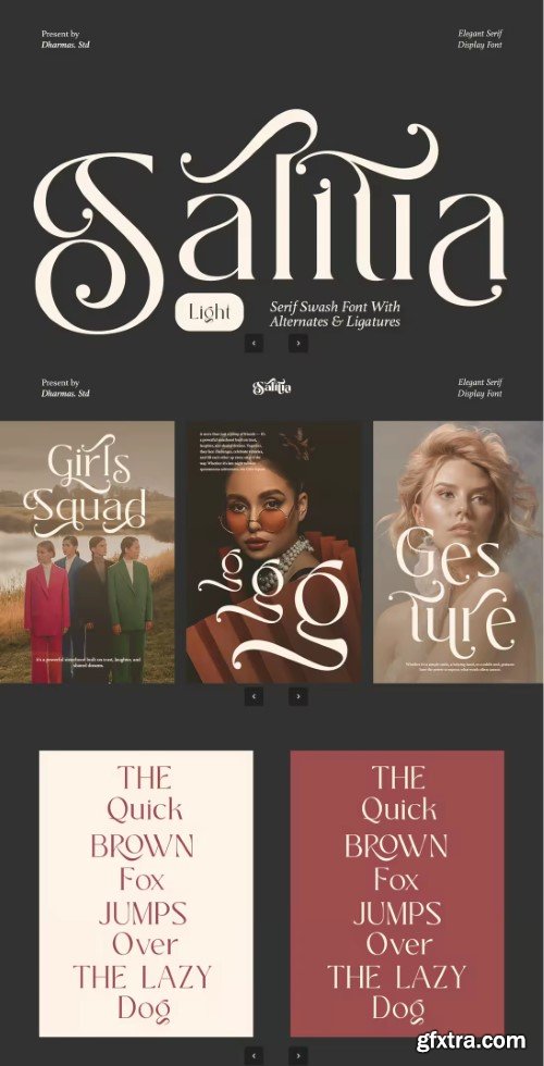 Salitia – Sign Elegant Logo Font