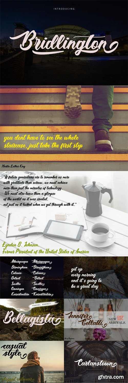 Bridlington - Thick Handwritten Font