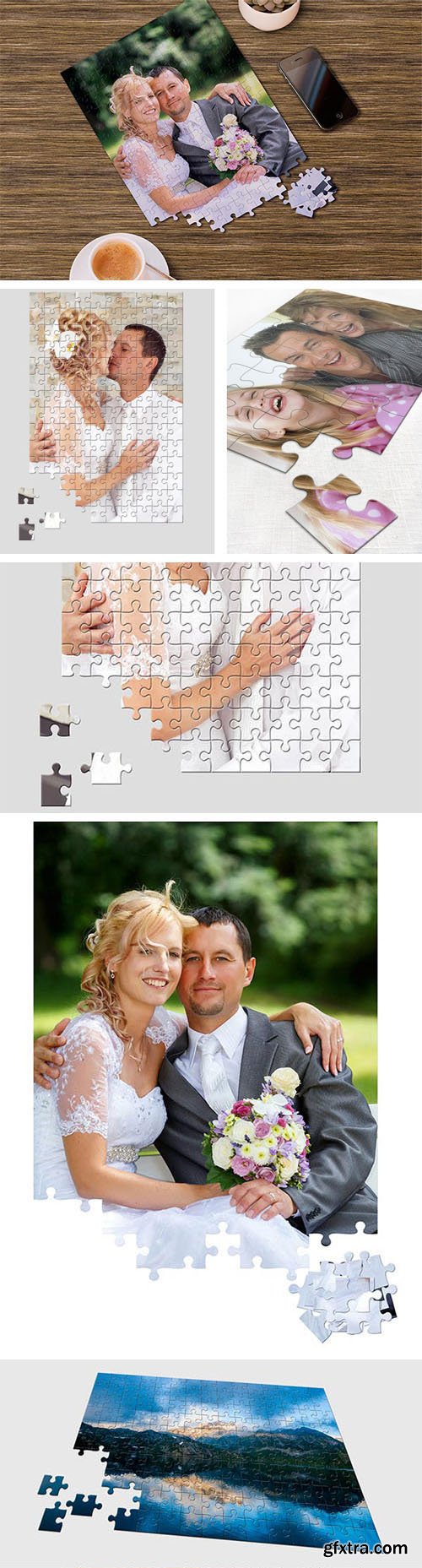 20 Puzzle Pieces Plugin & Actions for Photoshop & Elements 20 Puzzle Pieces Plugin & Actions for Photoshop & Elements