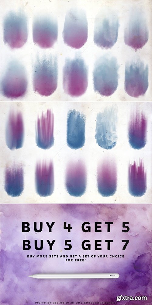 CreativeMarket - Procreate Blending Brushes 92025405