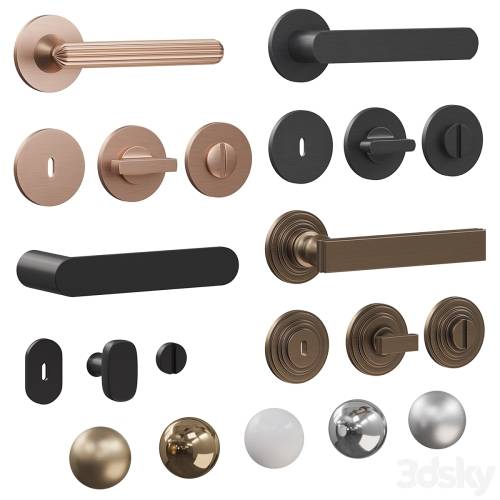 '3dsky Pro - Door handles DND /Zeppelin, Luce, Pure, Lucrezia/' '3dsky Pro - Door handles DND /Zeppelin, Luce, Pure, Lucrezia/'