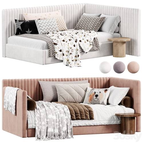 '3dsky Pro - Corner bed Danny kids narrow panels by sensorsleep' '3dsky Pro - Corner bed Danny kids narrow panels by sensorsleep'