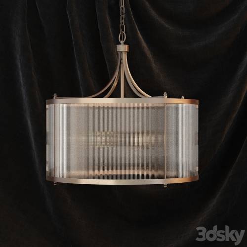 '3dsky Pro - Gramercy glass tube chandelier'