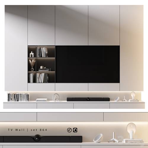 '3dsky Pro - TV Wall | set 864'