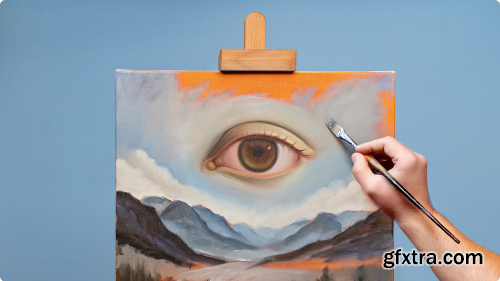 Domestika - Guided Course : Painting a surreal landscape