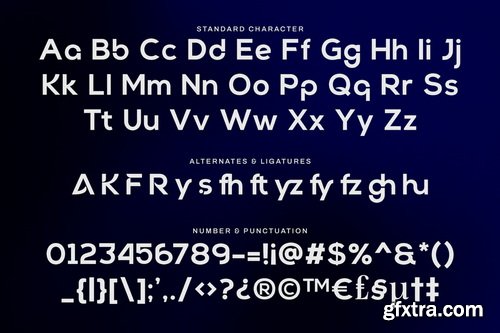 Kafyelo Modern Geometric Sans Serif Font