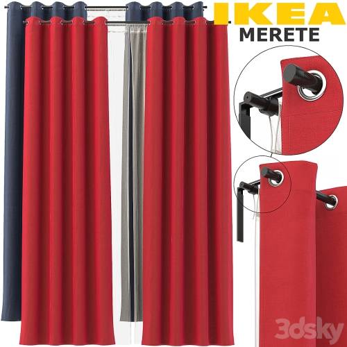 '3dsky Pro - IKEA CURTAINS (MERETE, REKKA)' '3dsky Pro - IKEA CURTAINS (MERETE, REKKA)'