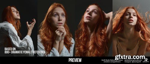Grafit Studio - Dramatic Female Tutorial by James Martin Grafit Studio - Dramatic Female Tutorial by James Martin