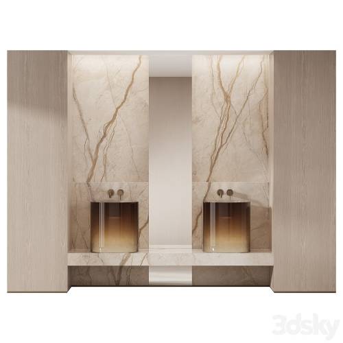 '3dsky Pro - Bathroom furniture with luminous sinks' '3dsky Pro - Bathroom furniture with luminous sinks'