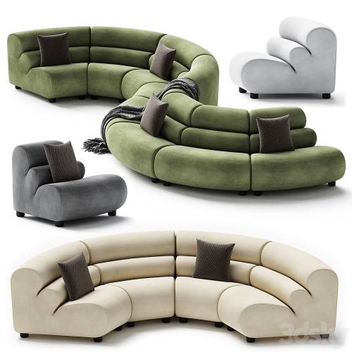 '3dsky Pro - SOFA LINDAU OUTSIDE CORNER' '3dsky Pro - SOFA LINDAU OUTSIDE CORNER'
