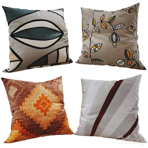 '3dsky Pro - Decorative pillows set 249' '3dsky Pro - Decorative pillows set 249'