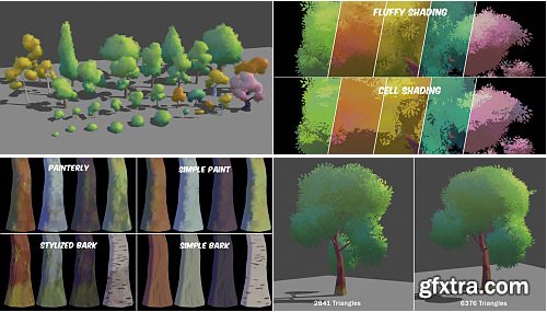 Superhivemarket - Stylized Tree Asset Generator v1.3