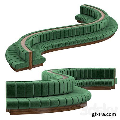 3dsky Pro - Lobby sofa S3