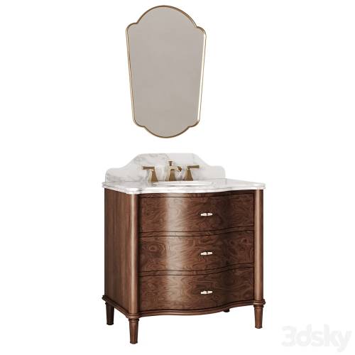 '3dsky Pro - Valerie Single Vanity by Soho Home' '3dsky Pro - Valerie Single Vanity by Soho Home'