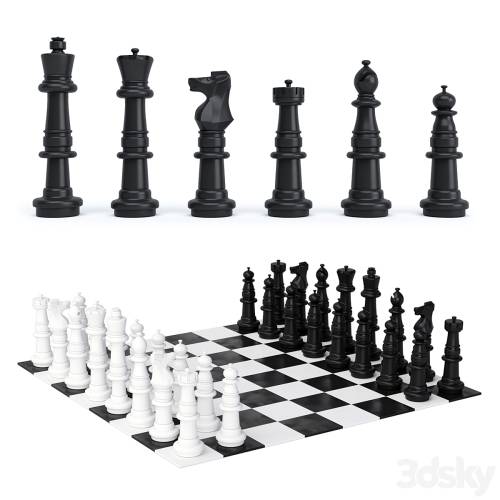 '3dsky Pro - Garden chess pieces KSH-36' '3dsky Pro - Garden chess pieces KSH-36'