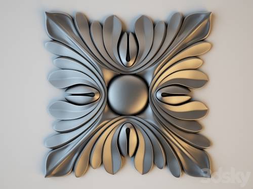 '3dsky Pro - Decorative rosettes' '3dsky Pro - Decorative rosettes'