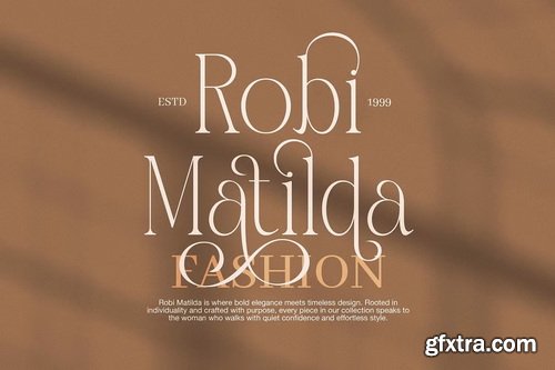 CreativeMarket - The Safiera Elegant Serif Font