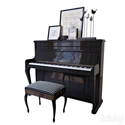'3dsky Pro - The piano 