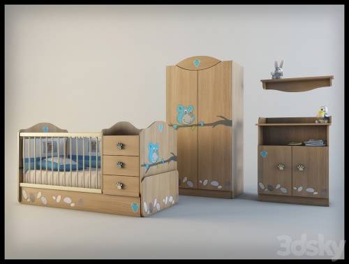 '3dsky Pro - PROFi Sevimli Cilek furniture:'