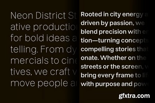 Neutiva Modern Sans Serif