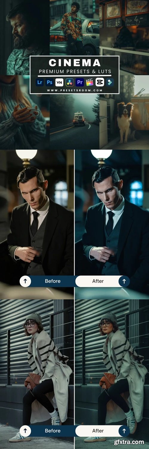 Presetsroom - Cinema lightroom presets & luts collection