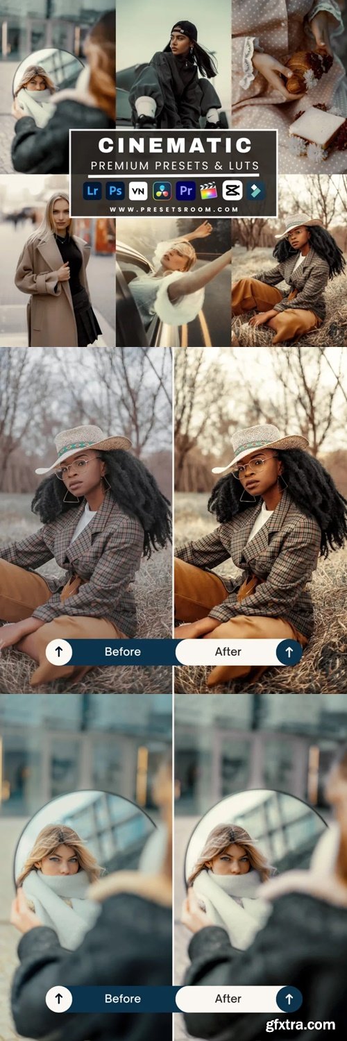 Presetsroom - Cinematic lightroom presets & luts collection