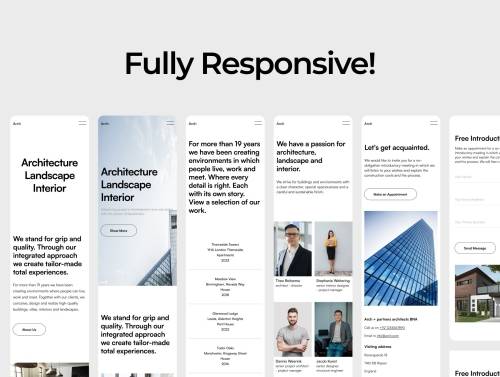 'Arch | Coded Website Template' 'Arch | Coded Website Template'