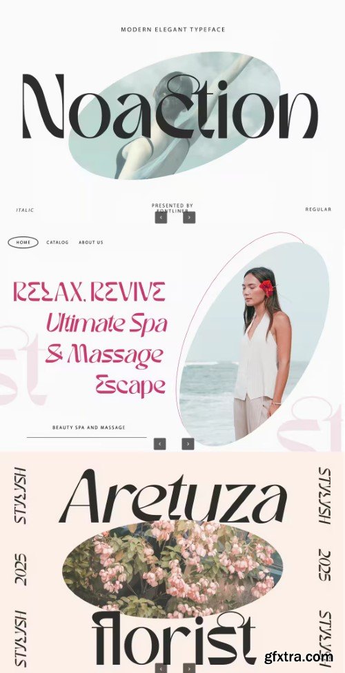 Creativemarket - Noaction | Modern Elegant Font