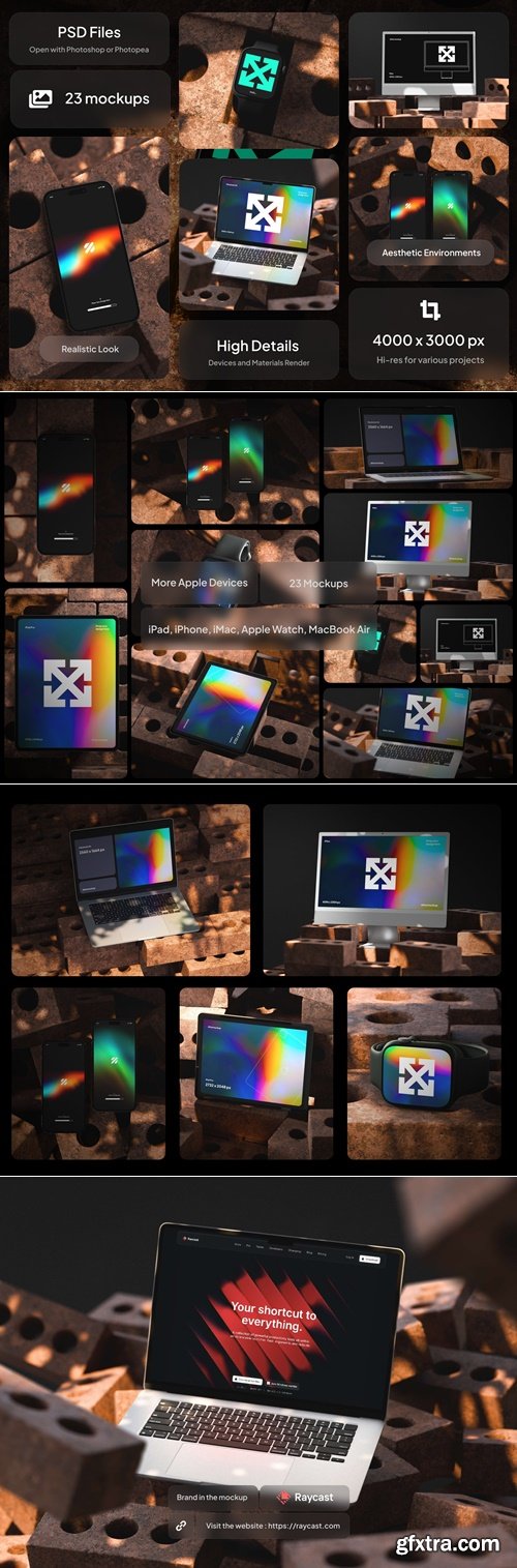 Aftermockup - Apple Devices Mockups Bricy