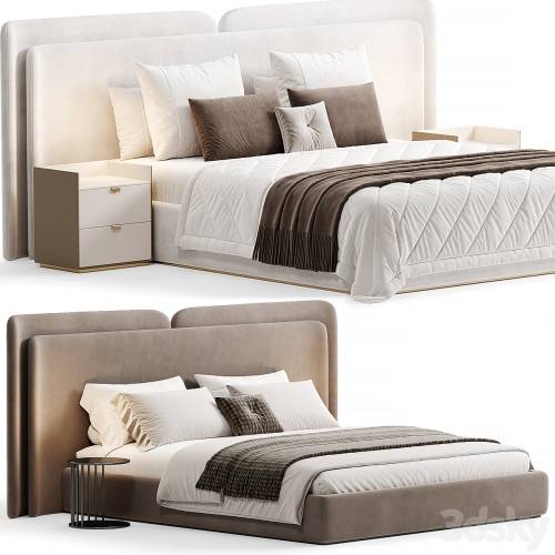 '3dsky Pro - VALLETTA Bed By Importhome 02' '3dsky Pro - VALLETTA Bed By Importhome 02'