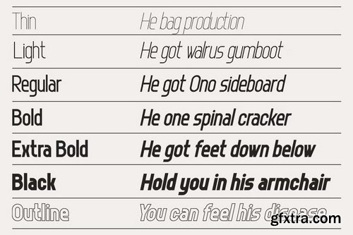 CreativeMarket - Giant Impact Grotesque Sans Font