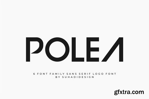 CreativeMarket - Polea Modern Logo Font
