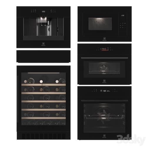 '3dsky Pro - Electrolux kitchen appliances set 01' '3dsky Pro - Electrolux kitchen appliances set 01'