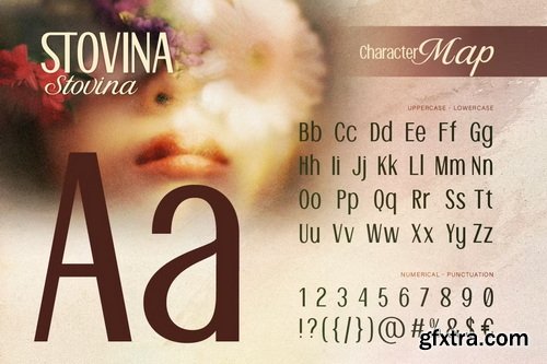 CreativeMarket - Stovina Font
