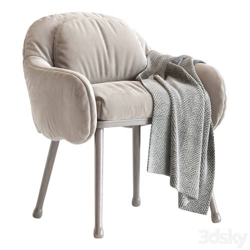 '3dsky Pro - Corolla 270 White Armchair' '3dsky Pro - Corolla 270 White Armchair'