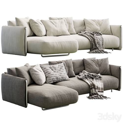 '3dsky Pro - Edmond Sofa By Flexform'