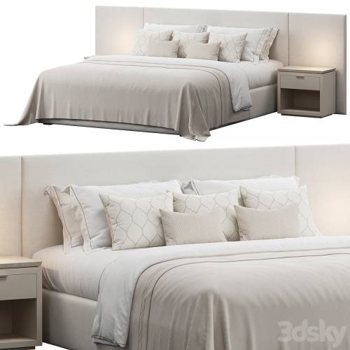 '3dsky Pro - Wallpanels Headboard Bed' '3dsky Pro - Wallpanels Headboard Bed'