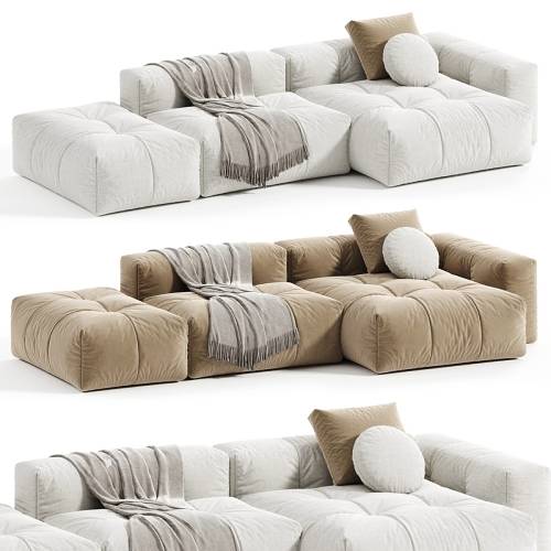 '3dsky Pro - Saba Italia PIXEL Levi sofa'
