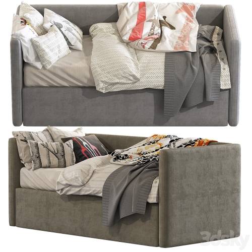 '3dsky Pro - Childrens sofa bed with decorative pillows 4'