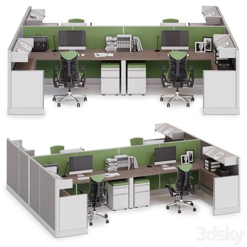 '3dsky Pro - Herman Miller Action Office System (v8)' '3dsky Pro - Herman Miller Action Office System (v8)'
