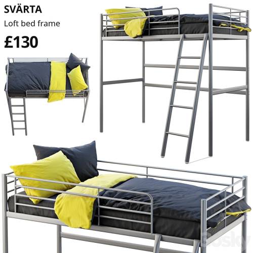 '3dsky Pro - Ikea svarta loft bed' '3dsky Pro - Ikea svarta loft bed'
