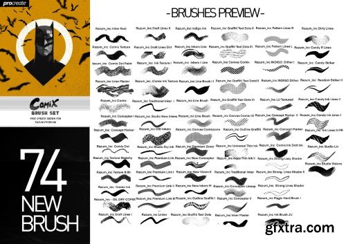 Gumroad - RAZUM_INC MEGA BUNDLE PREMIUM FOR PROCREATE 5 (4 in 1)