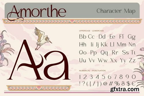 CreativeMarket - Amorthe Font