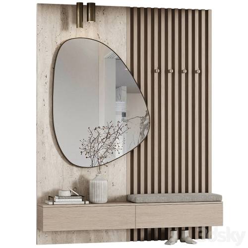 '3dsky Pro - Entrance hall modular in modern style minimalism 06' '3dsky Pro - Entrance hall modular in modern style minimalism 06'