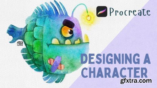 Skillshare - Whimsical Fish Character Development in Procrate