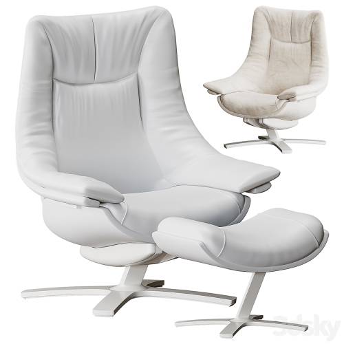'3dsky Pro - Re-Vive Casual Armchair By Natuzzi' '3dsky Pro - Re-Vive Casual Armchair By Natuzzi'