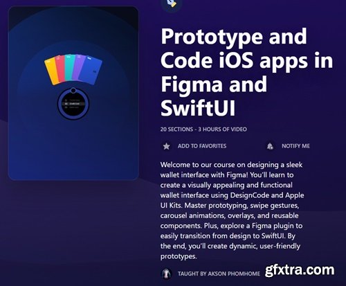 DesignCode - Prototype and Code iOS apps in Figma and SwiftUI