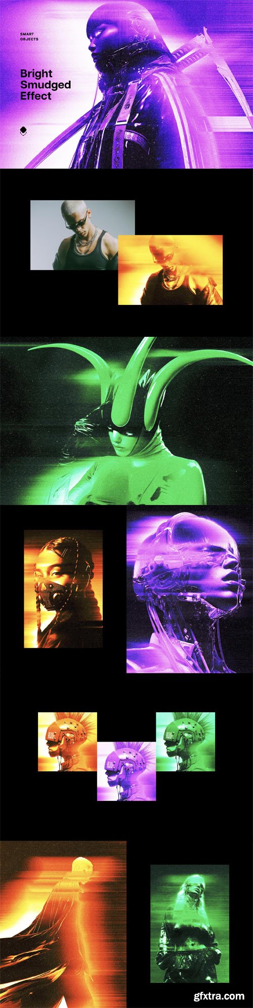 Bright Smudged Photo Effect for Photoshop