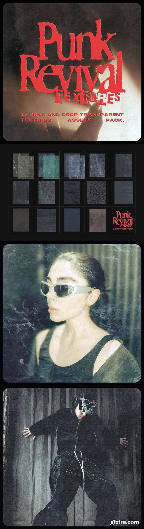 15 Punk Revival Overlays for Photoshop